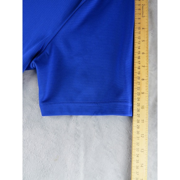 Under Armour XL Tall Blue Polo Shirt Mens Loose Fit Short Sleeve Golf - Picture 7 of 8